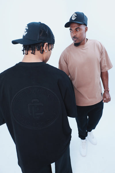 Oversized Boxed Embossed T