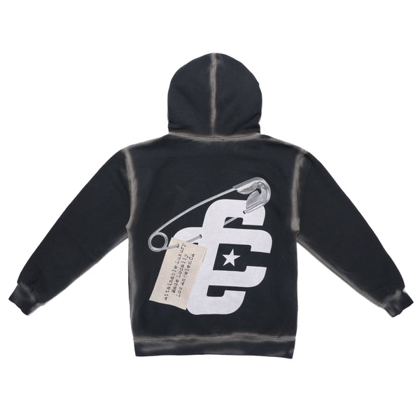 Safety First Sunfaded Hoodie